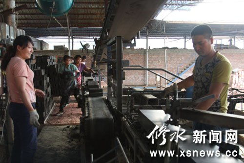 民生建材廠生產忙